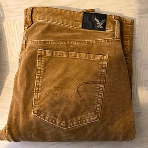American eagle corduroy skinny jeans In Tan